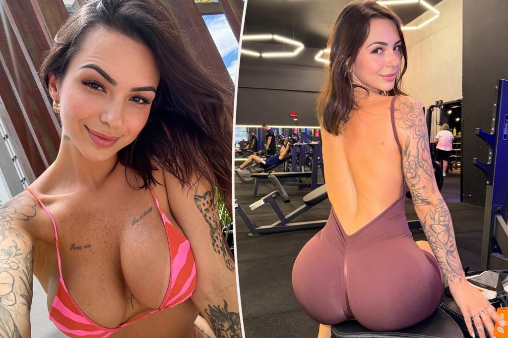 This Brazilian influencer has the "perfect female body" according to AI