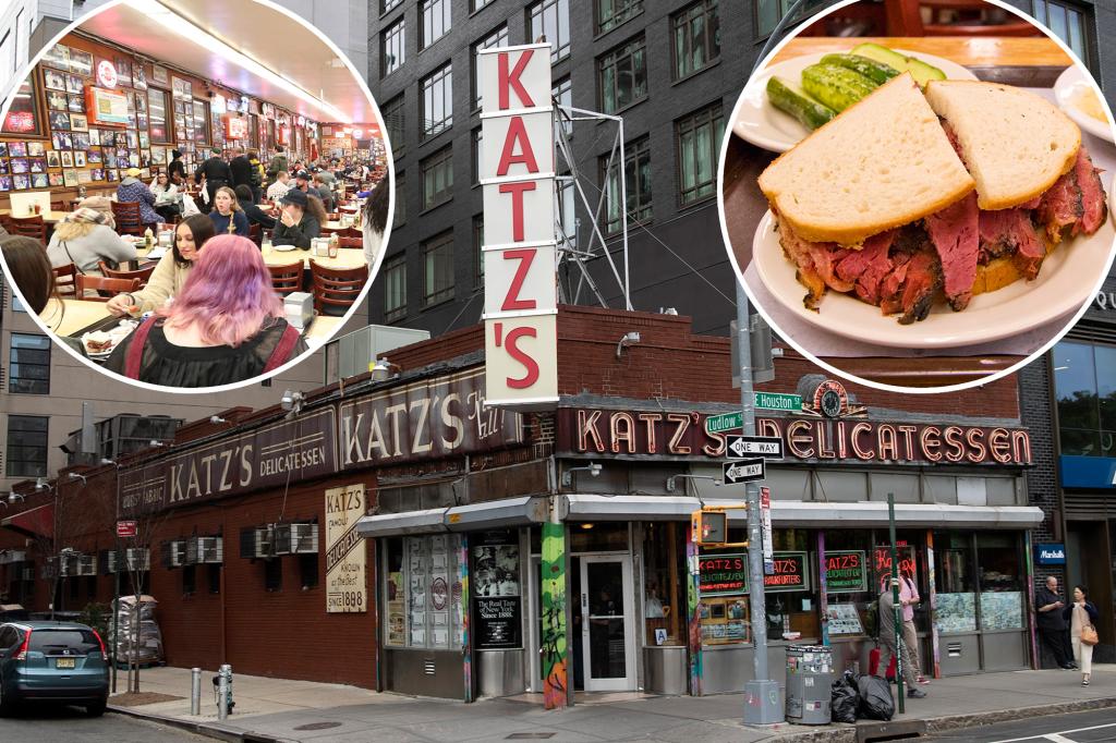 Katz's and Peter Luger are named among the best restaurants in the world