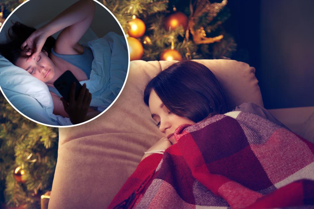 Trouble sleeping during the holidays? 5 secrets of a better sleep