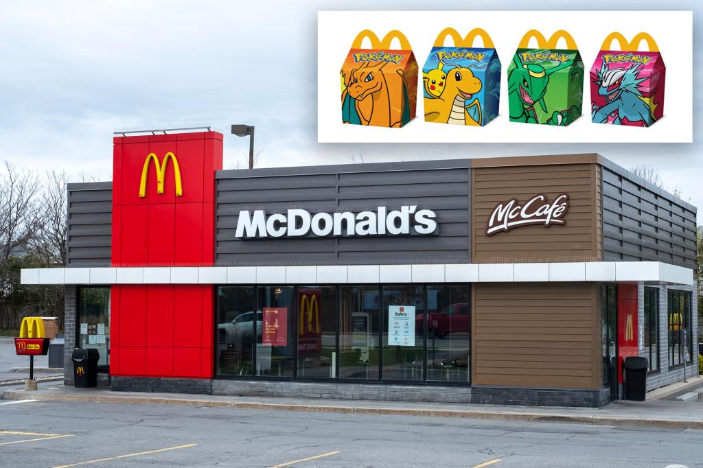 McDonald's Pokemon Happy Meal is here - what's in the box?