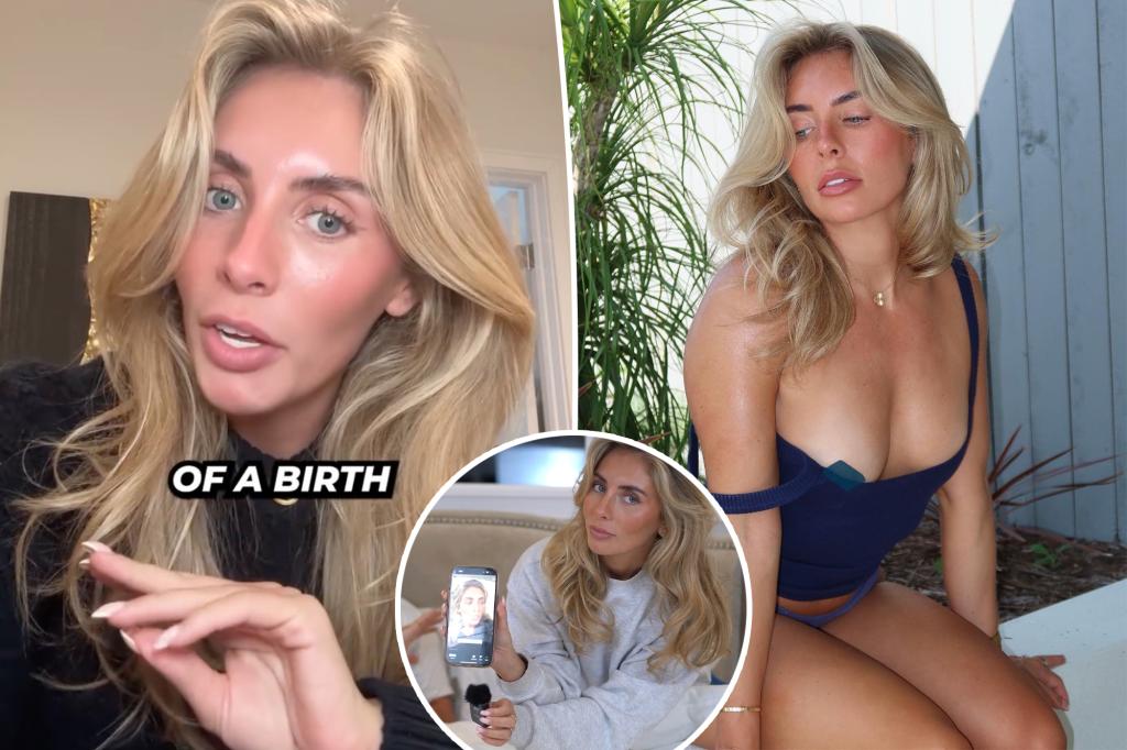Single Star Bonnie Blue who slept with 1.057 men claims she falsified being pregnant to pay for the IVF treatment of a stranger