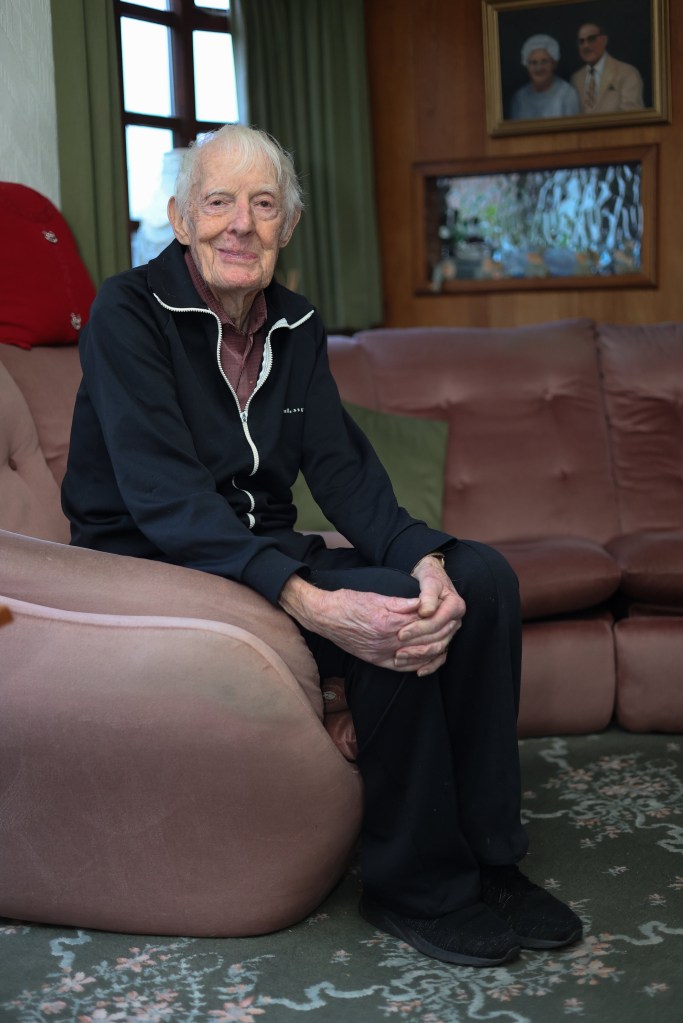Ivan Pedley, 92-year-old table tennis table which plays every week, says he does not plan to retire.